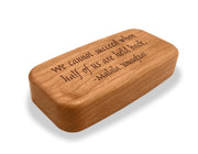 4" Med Wide Cherry - Quote -Malala Yousafzai