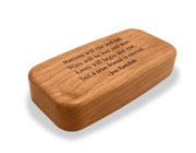 4" Med Wide Cherry - Quote -Jon Koroluk