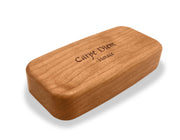 4" Med Wide Cherry - Quote -Carpe Diem
