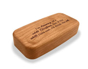 4" Med Wide Cherry - Chirstmas Wine