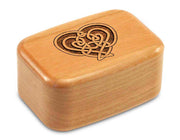 3" Tall Wide Cherry - Celtic Heart