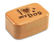 3" Tall Wide Cherry - I Heart My Dog