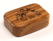 Teak Organizer Box - Feel better soon