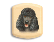 2" Flat Wide Aspen - Black Poodle