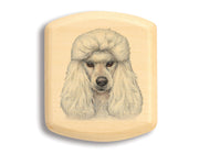 2" Flat Wide Aspen - White Poodle