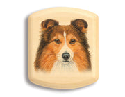 2" Flat Wide Aspen - Shetland Sheepdog