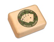 Ace Playing Cards Hinged Box - Poker Royal Flush, w/ Cards