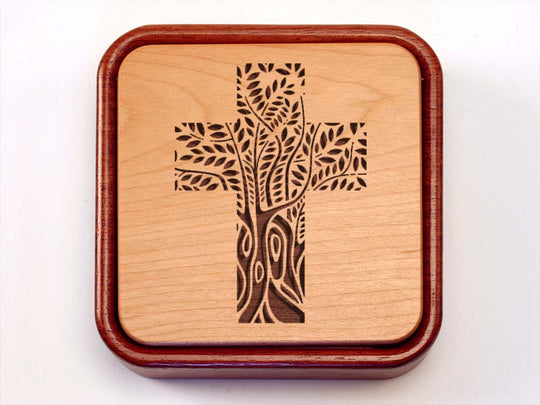 Top View of a Terra Photo Flip-TopGrowing Cross