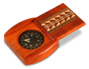 Large Padauk Compass Box - Sprockets Inlay