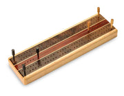 Maple Inlay Cribbage Board