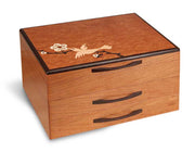 Hummingbird Jewelry Box –2 Drawer