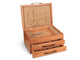 Open Top View of a Hummingbird Jewelry Box –2 Drawer