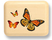2" Flat Narrow Aspen - Monarch Butterfly