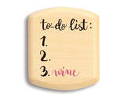 2" Flat Wide Aspen - To Do List/Wine