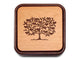 Top View of a Terra Flip-Top with laser engraved image of Heart Tree
